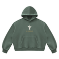 St. Michael "DEFEND US IN BATTLE" Vintage Wash Boxy Fleece Hoodie